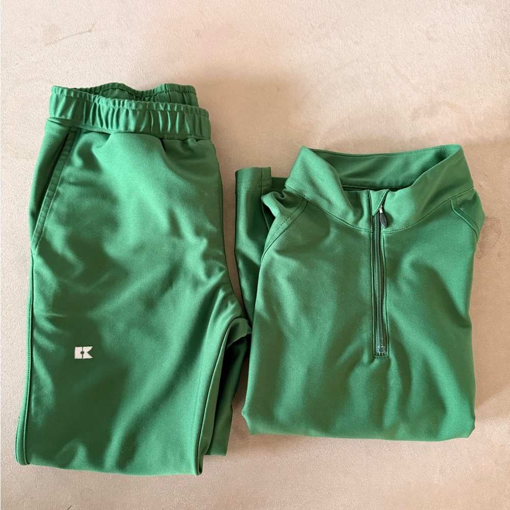 Courside Kids Green Tracksuit